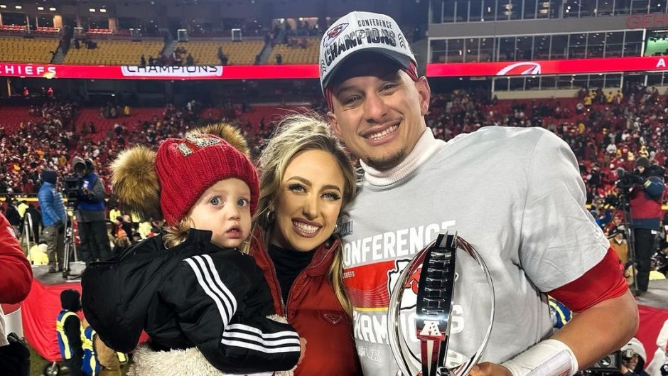 Brittany Matthews reveals she and Patrick Mahomes have a 'date and place'  planned for their wedding