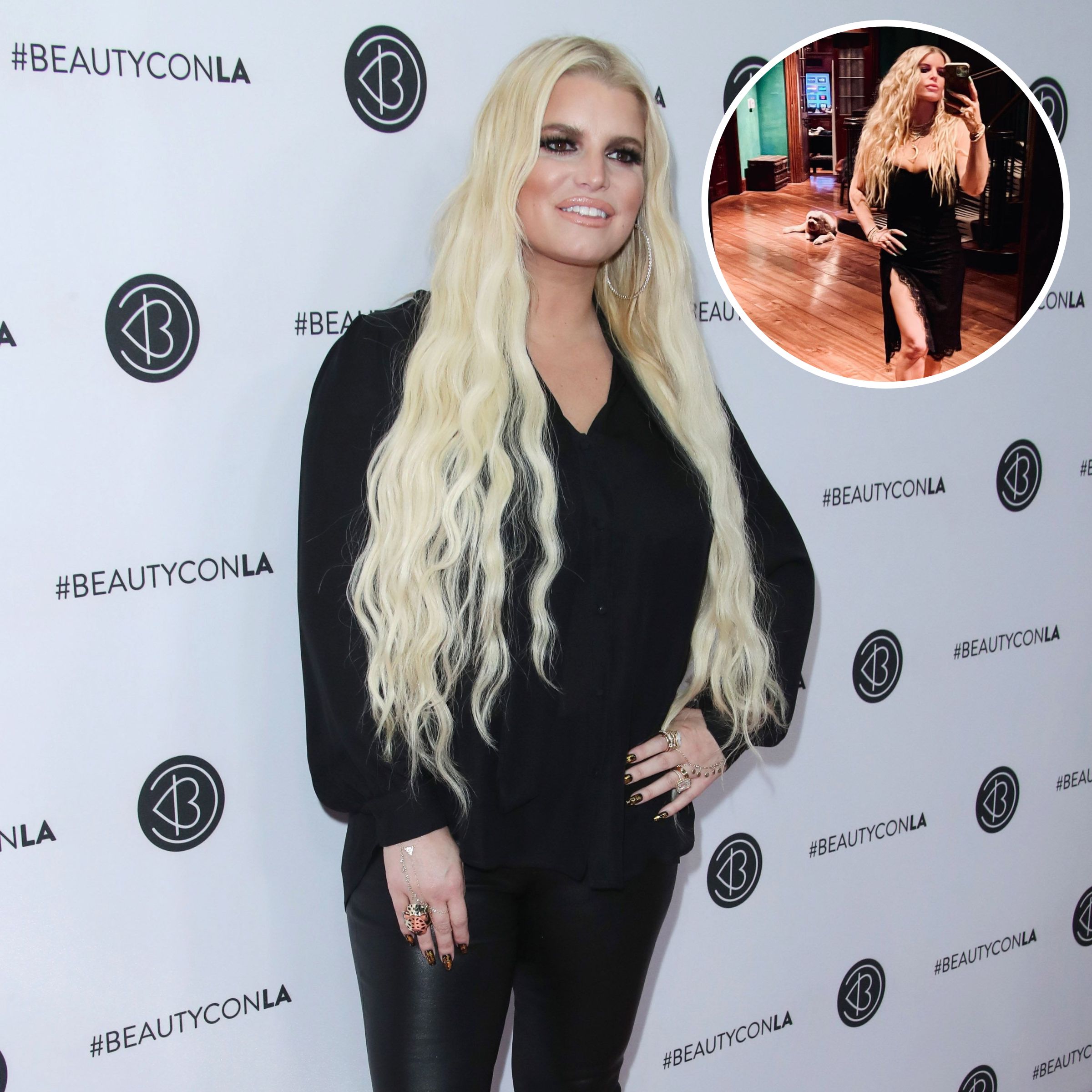 Jessica Simpson's Excess Weight Decline Transformation Before And