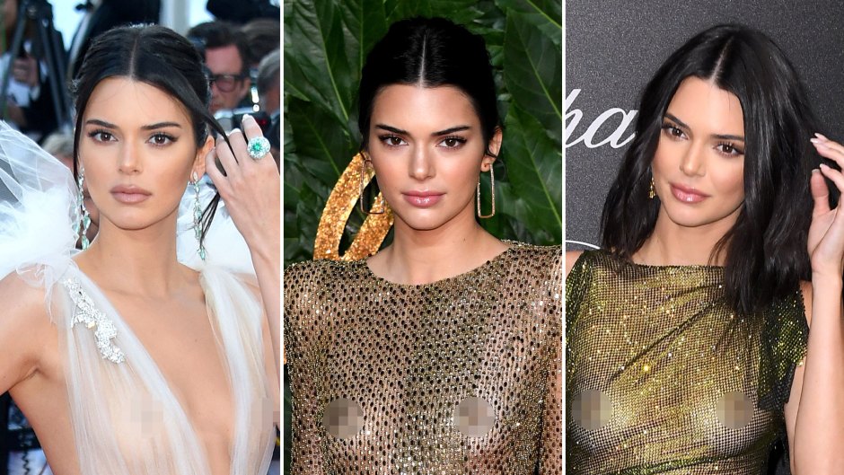 Kylie Jenner's see-through leggings reveal her underwear