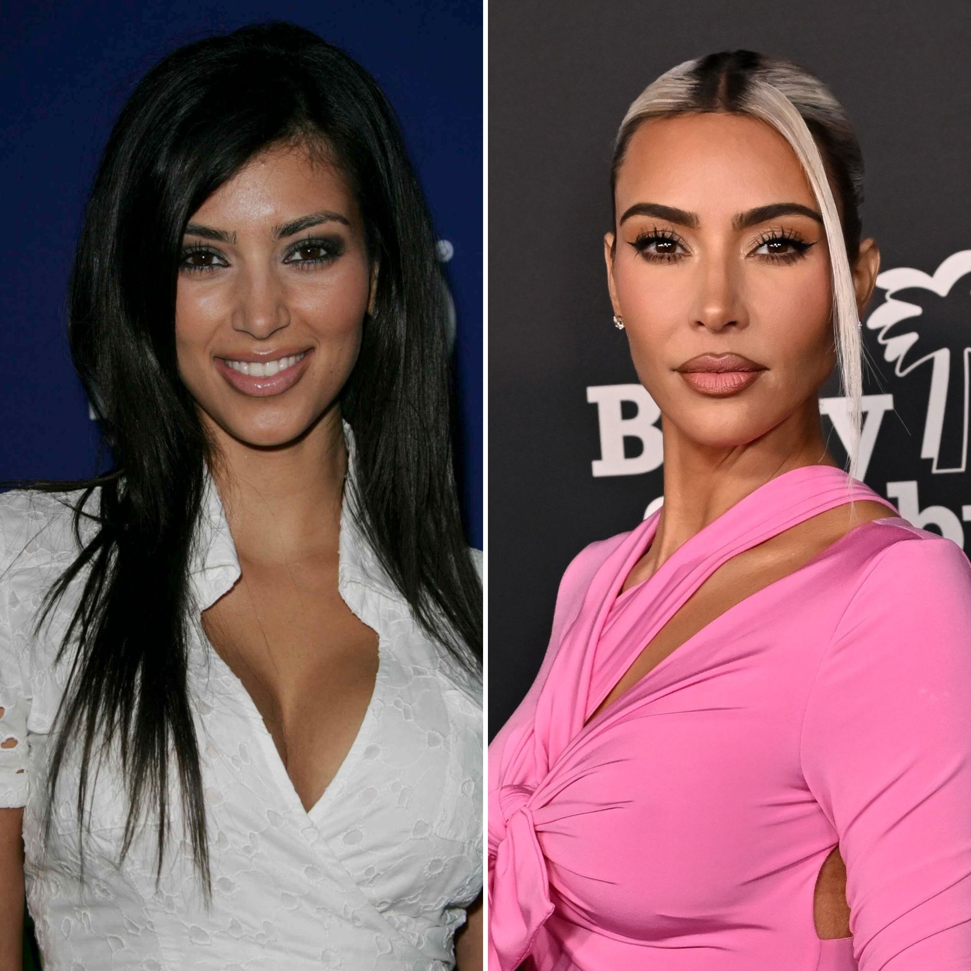 Kim Kardashian Before And After Plastic Surgery Timeline   Kim K Evolution Fashion 