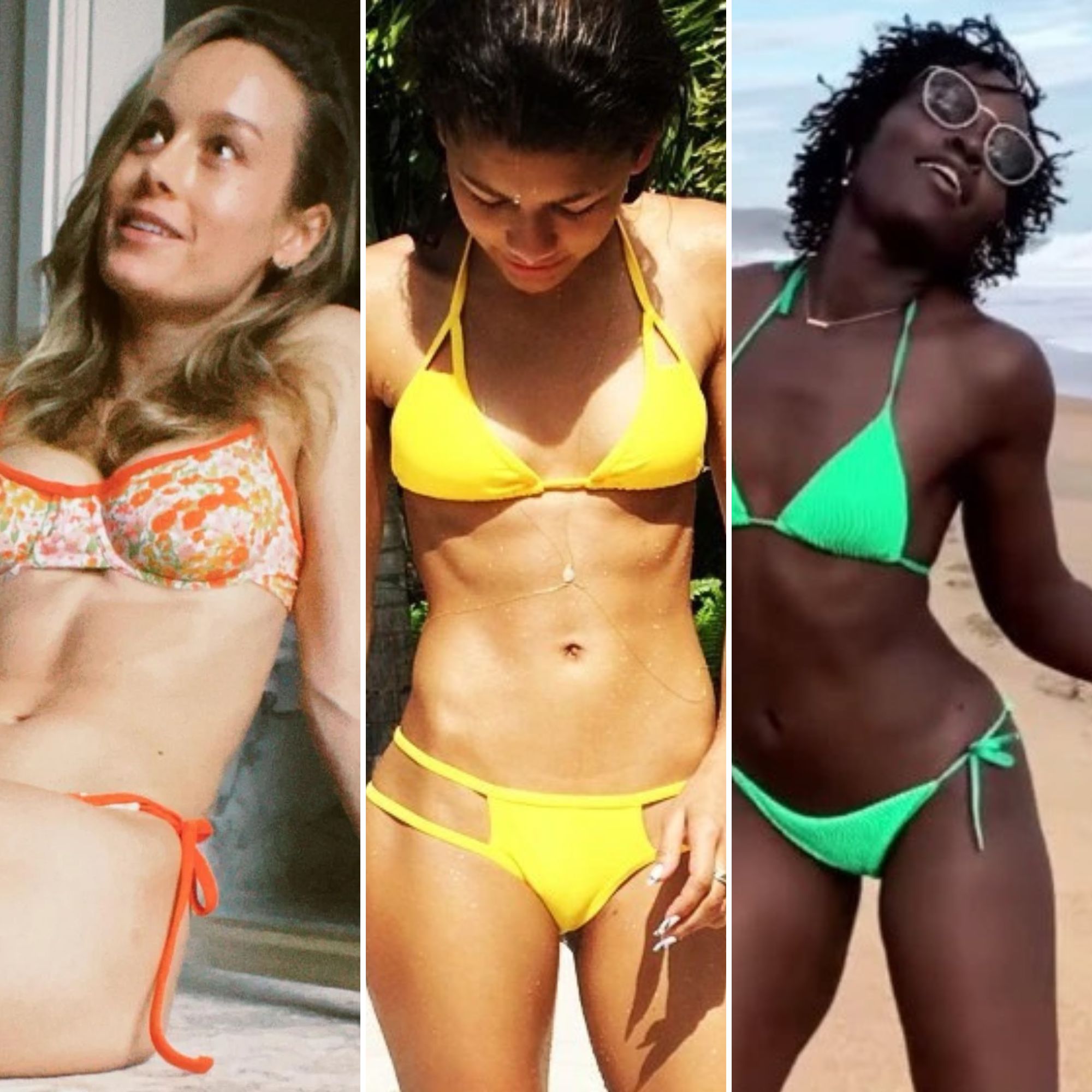 Zoe Saldana Hot Porn - Marvel Ladies' Bikini Pictures: Superheroines' Swimsuit Photos