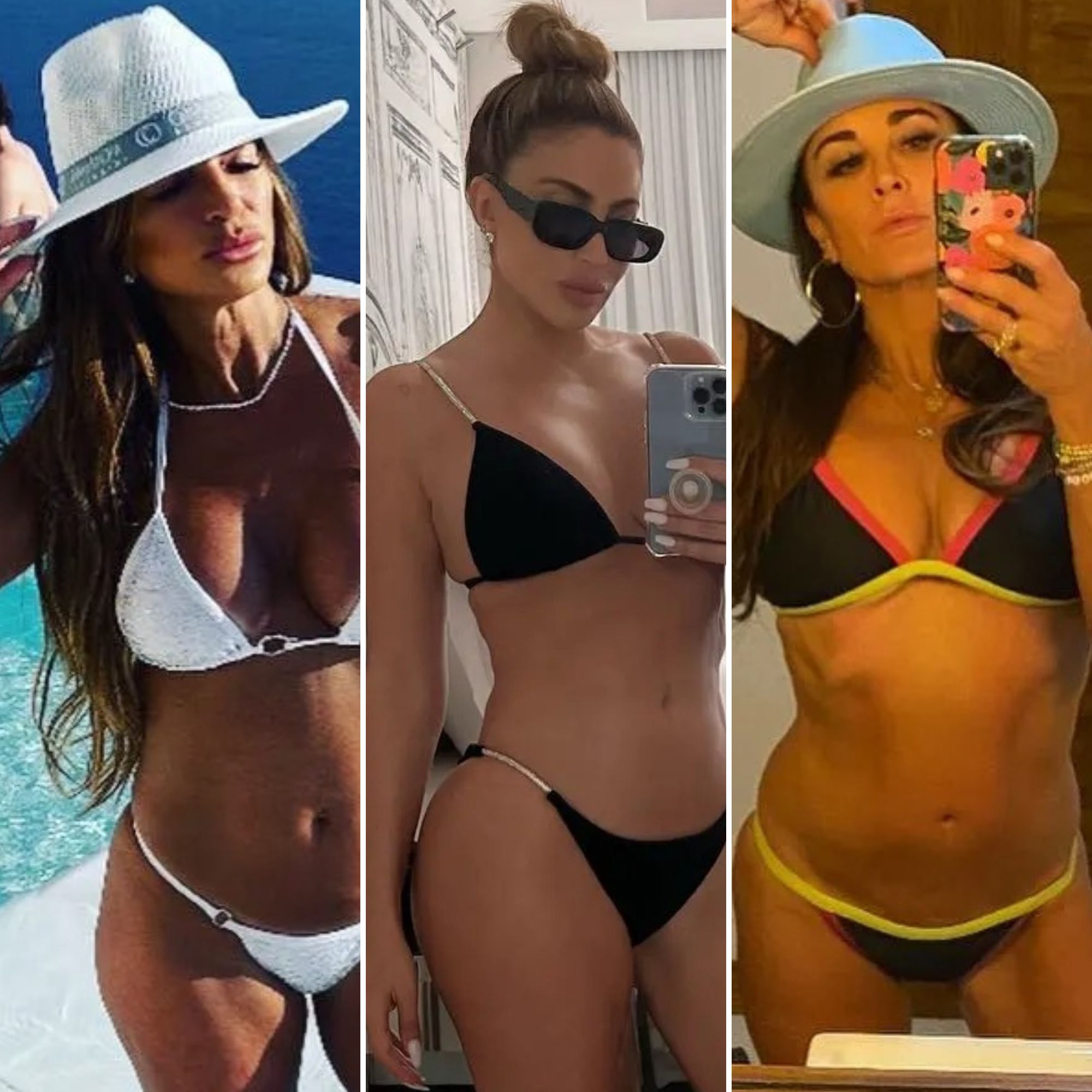 Wife Nude Beach Game - Real Housewives' Bikini Photos: Teresa, Luann, Kim and More