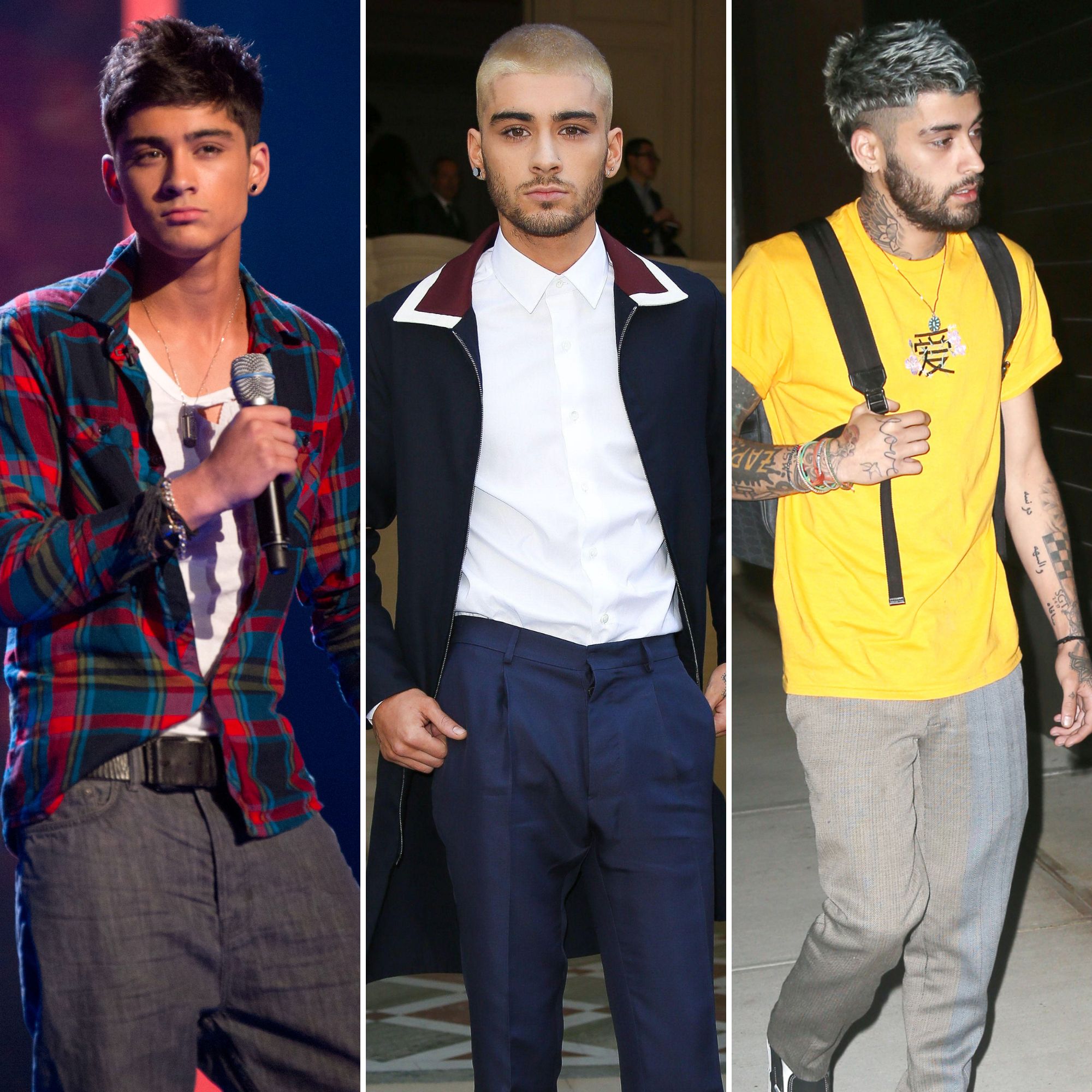 Zayn Malik Cant Decide on a Hairstyle Since Leaving One Direction  E  Online