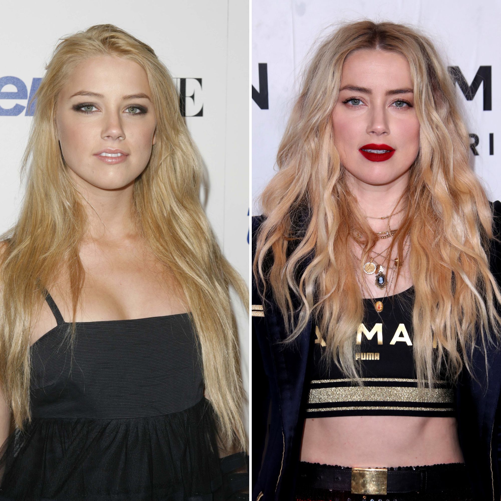 Amber Heard Sexy - Has Amber Heard Had Plastic Surgery? Her Transformation Photos
