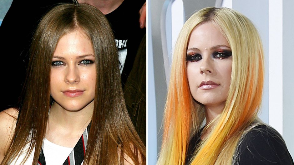 Avril Lavigne Lesbian Porn - Avril Lavigne's Transformation From 2002 to Today: Photos
