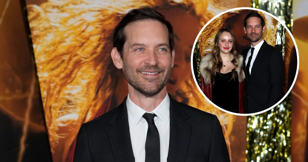 Tobey Maguire Tends To Make Exceptional Appearance With 16 Yr Aged Daughter Ruby Pics 