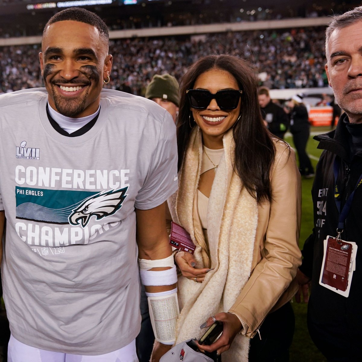Super Bowl WAGs: Meet Chiefs and Eagles' wives and girlfriends- and three  could give birth - Mirror Online