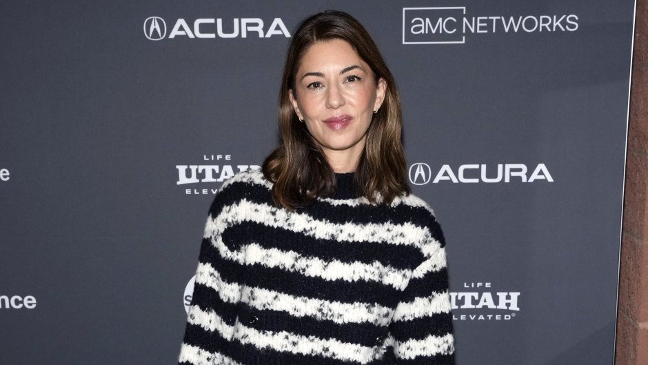 Actress SOFIA COPPOLA, daughter of Francis Ford Coppola arrives