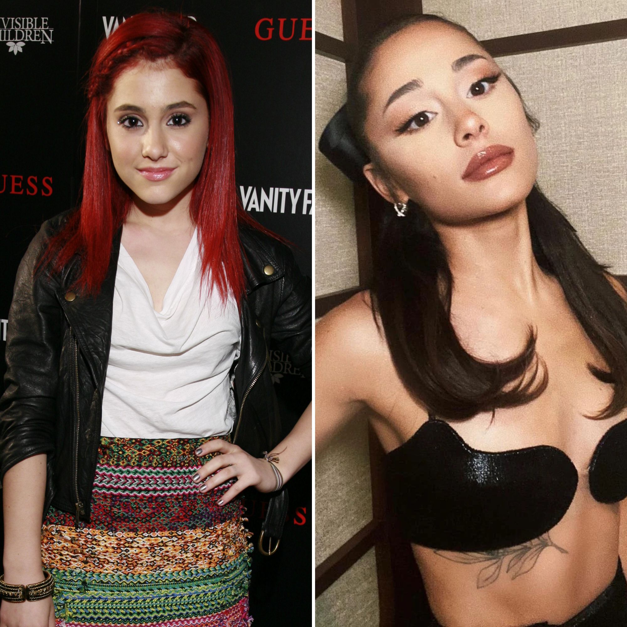 Ariana Look Alike Porn - Ariana Grande Transformation: Photos of Her Then and Now