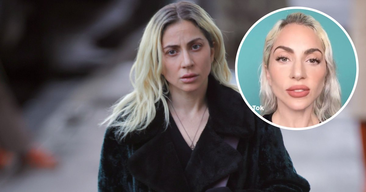 Lady Gaga uses facelift tape to shape her face and look younger