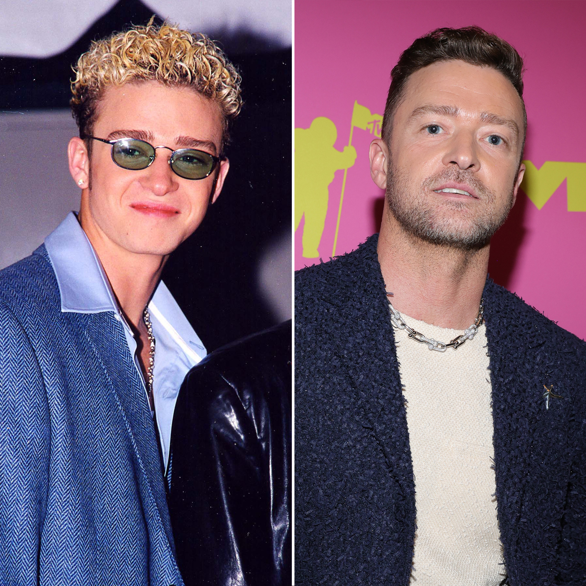 justin timberlake then and now