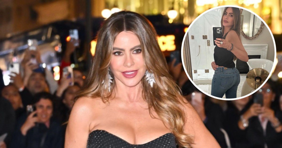 Sofia Vergara shows off her amazing physique in tight jeans