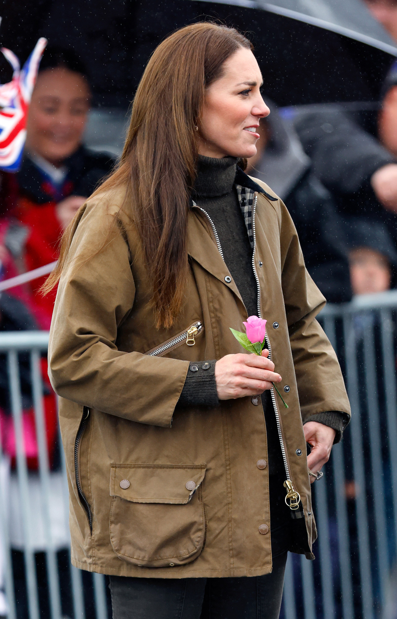 Kate Middleton's Sustainable Fashion, Rewears Barbour Jacket