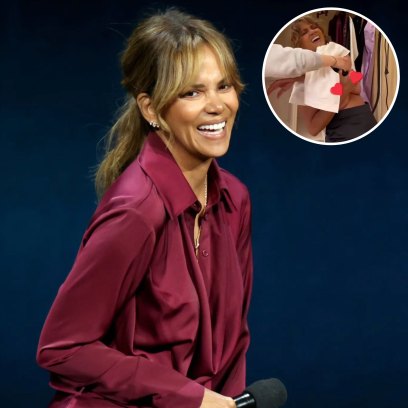 Halle Berry Flashes Boobs in Hilarious Wardrobe Malfunction