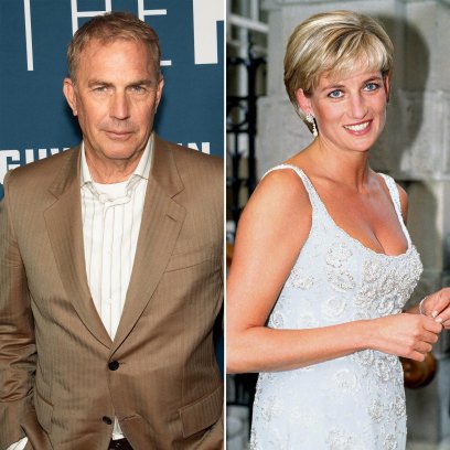 Kevin Costner Reveals Which Celeb Princess Diana Had a Crush On
