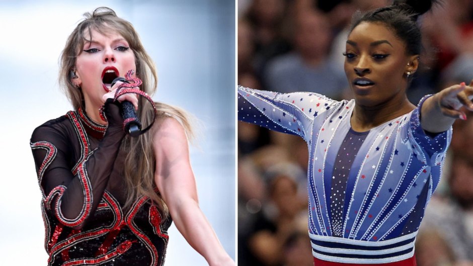 Taylor Swift Applauds Simone Biles' Routine to Ready for It
