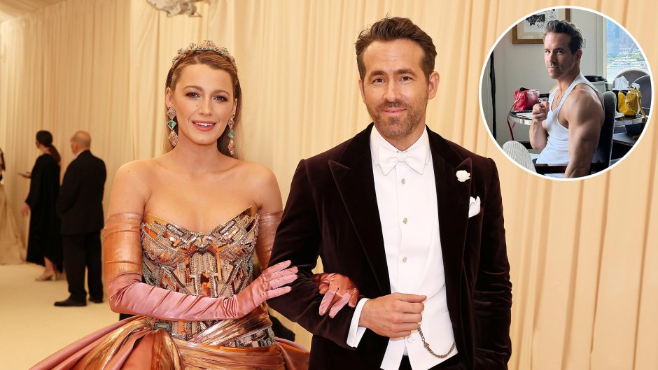 Blake Lively Thirsts Over Ryan Reynolds Muscle Tank Top PhotoBlake Lively Thirsts Over Ryan Reynolds Muscle Tank Top Photo