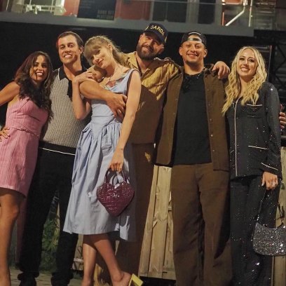 Travis Kelce, Taylor Swift Seen in Photos With Patrick, Brittany