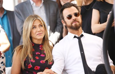 Jennifer Aniston and Justin Theroux