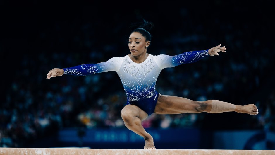 Simone Biles Shows Off New Balance Beam Skill Ahead of Tour